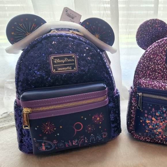 Original Loungefly Disneyland Paris 30th Anniversary Bag + Ears Bundle main image 5